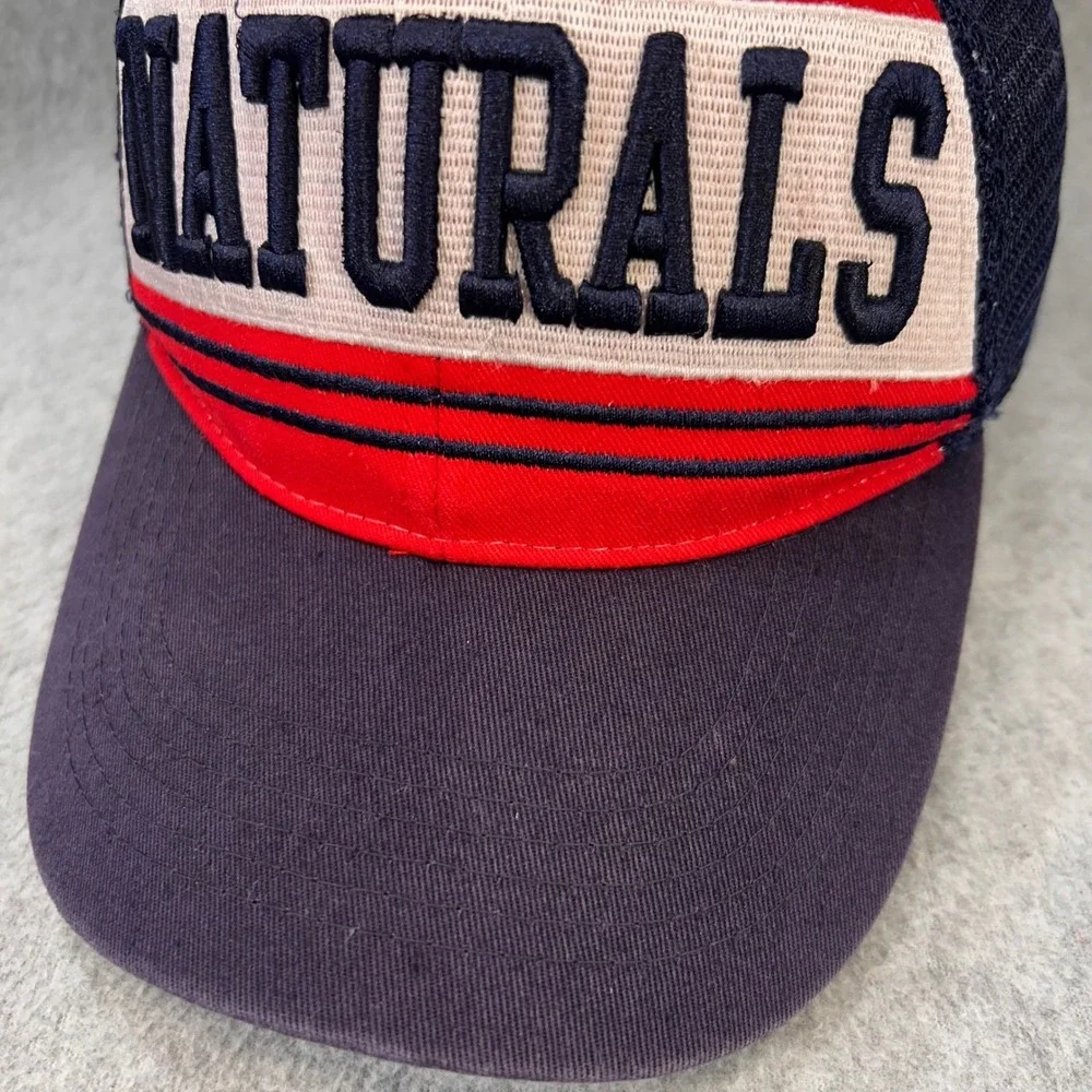 NATURALS Youth Navy Red Bimm Ridder Trucker Hat NW Arkansas Snapback OSFA